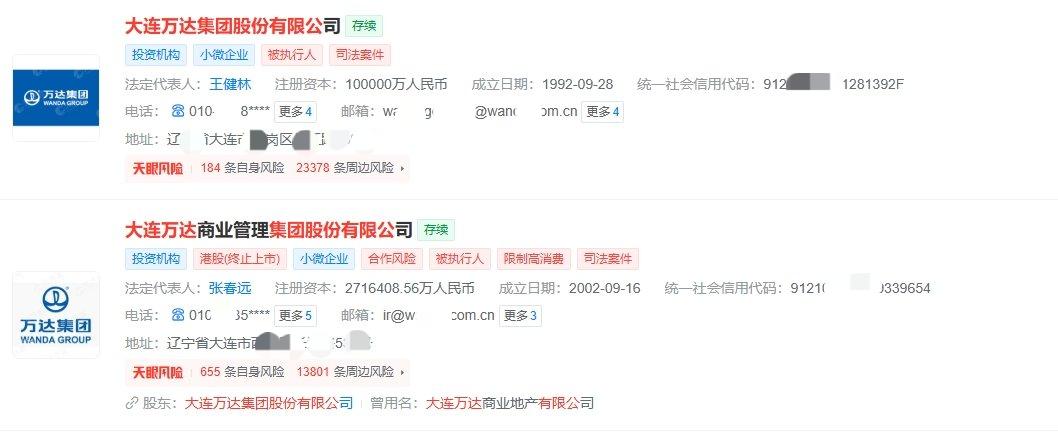 连带担保爆雷!王健林背38亿巨债遭永辉强制执行 - 插图3